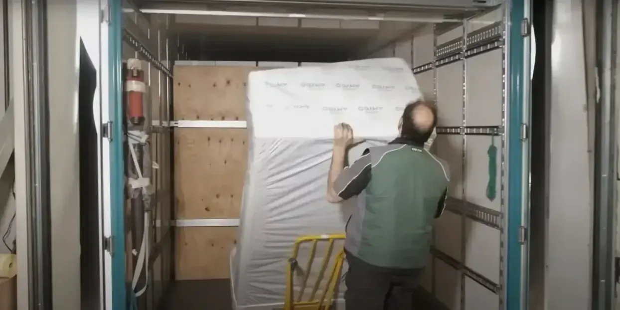 Movers loading the truck